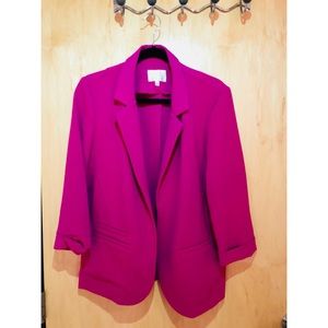 Fuschia Blazer